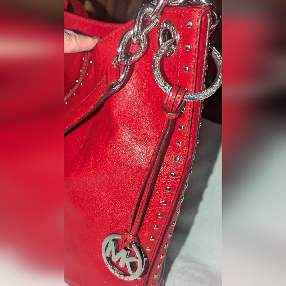 Michael Kors Upton Astor large shoulder tote bag. - Picture 6 of 11